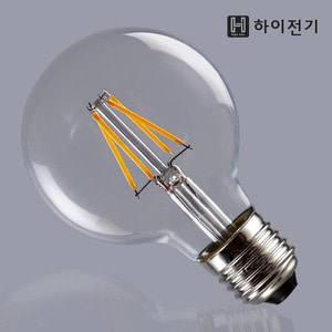 LED 에디슨 볼전구 4w G95 전구색 [에디슨램프대체용] LED Filament Bulb